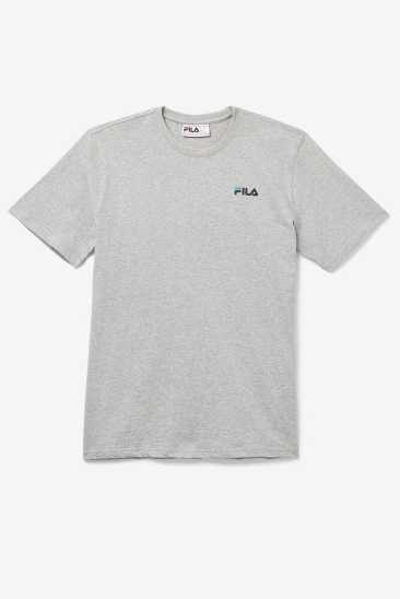 Fila Homme Shoe Tower Tee 073 Gris Heather Fila France YPB-087195